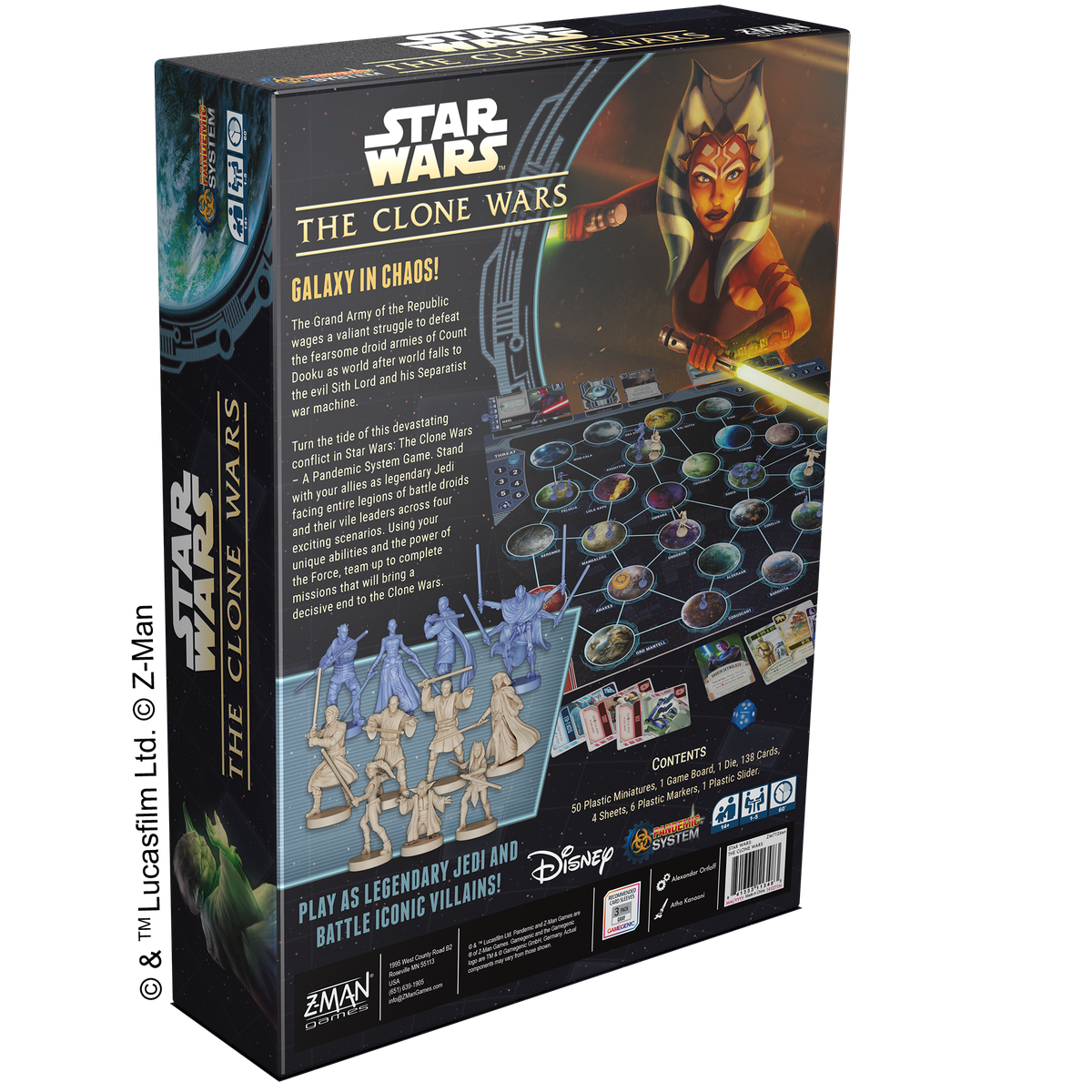 Star Wars : The Clone Wars - A Pandemic System Game